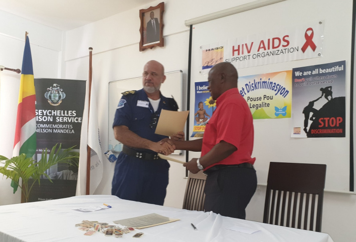 Haso and Seychelles Prison Service join forces on HIV/AIDS awareness