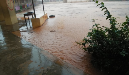 Anse Boileau primary pupils sent home early as school grounds flood