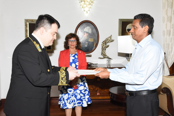 New Russian ambassador to Seychelles accredited