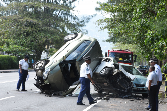 Accident à Roche Caïman : Plus de peur que de mal !