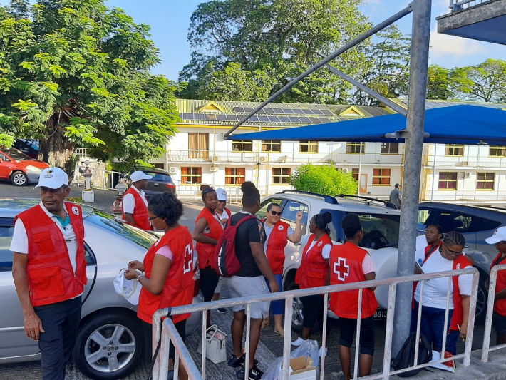 Red Cross assists in contact tracing for COVID-19 infected persons