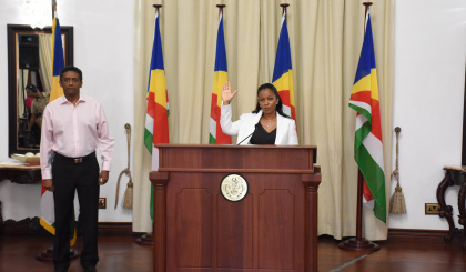 Eline Moses sworn in as seventh TRNUC commissioner