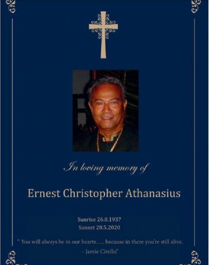 Seychelles loses funeral services pioneer Ernest Athanasius