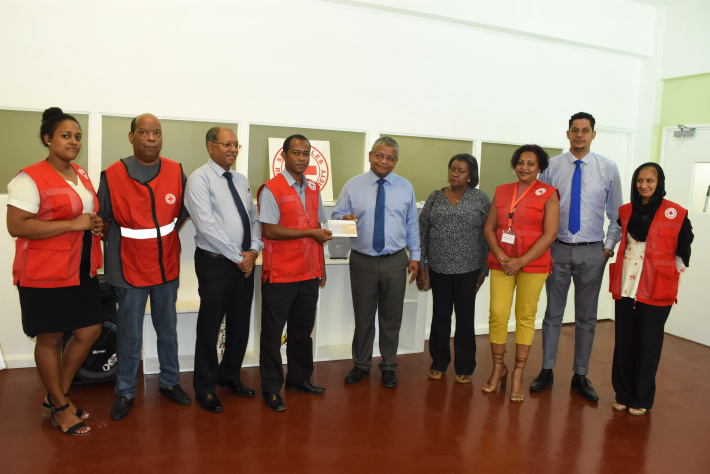 LDS caucus donates R60,000 to Red Cross