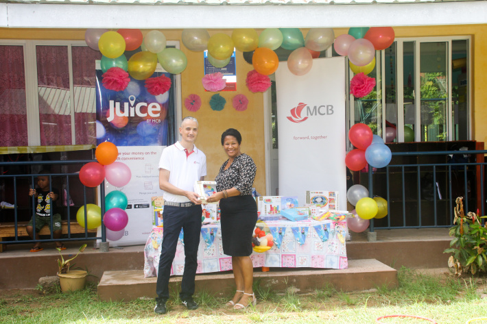 MCB donates educational items to Grand Anse Praslin creches