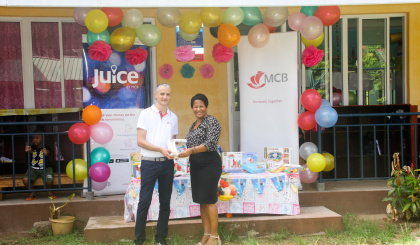 MCB donates educational items to Grand Anse Praslin creches