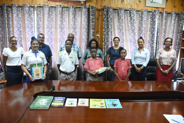 Culture department donates books to all public, private schools