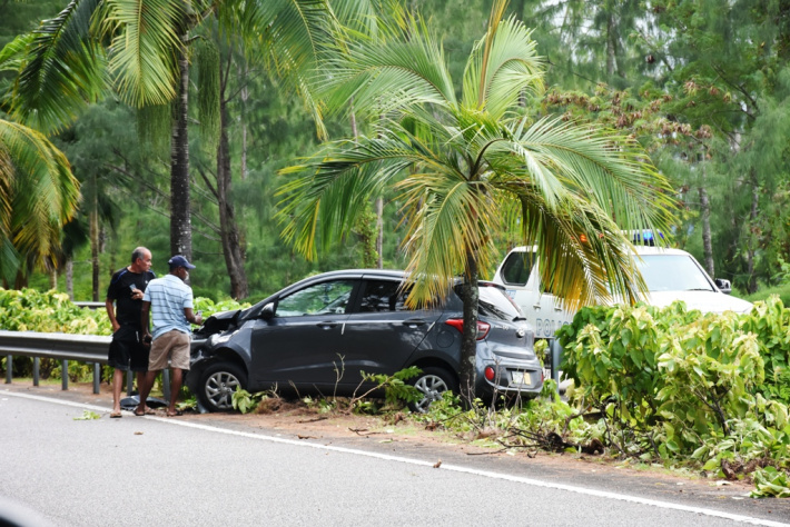 Police record three accidents over the weekend