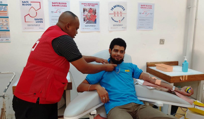 RCSS calls on government to continue providing adequate resources to boost the existing blood donation programme