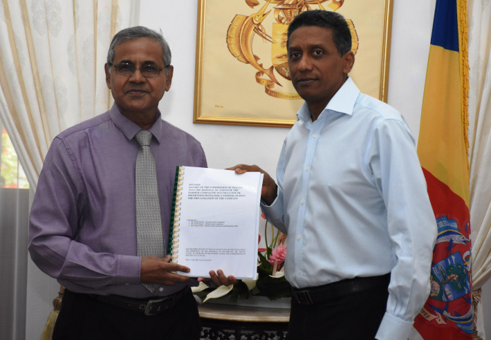 President Faure receives interim report on disposal of immovable assets of Cosproh