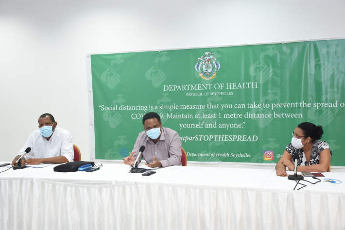 Sports press conference in relation to COVID-19