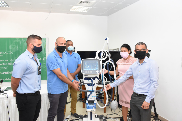 Health department gets two new ventilators