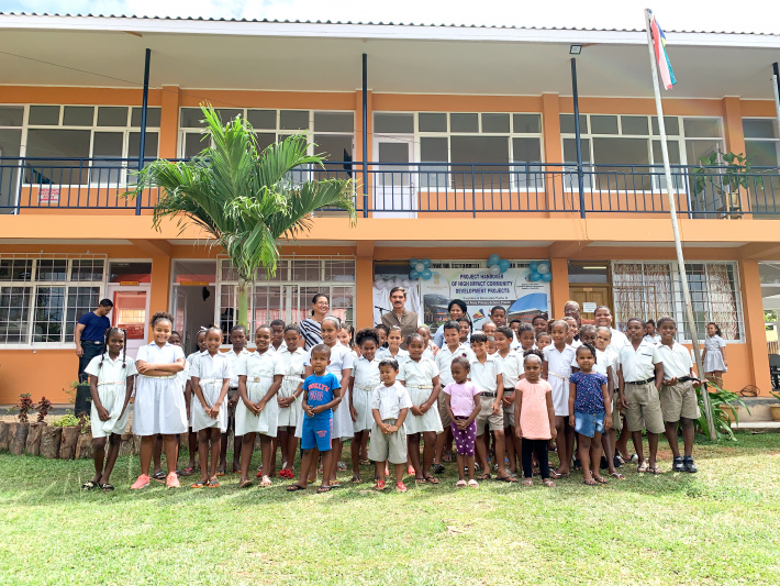 Grand Anse Praslin primary school gets facelift