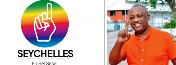 One Seychelles Vice-Presidential candidate Peter Sinon