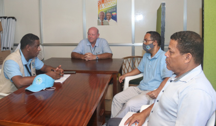 EASF mission meets with One Seychelles presidential candidate St Ange