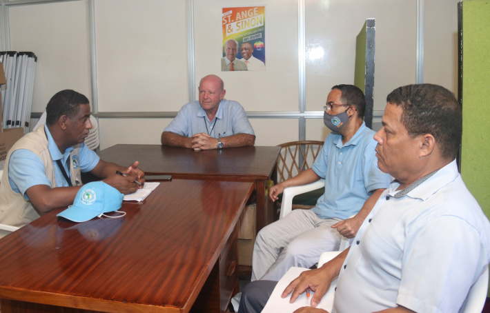 EASF mission meets with One Seychelles presidential candidate St Ange