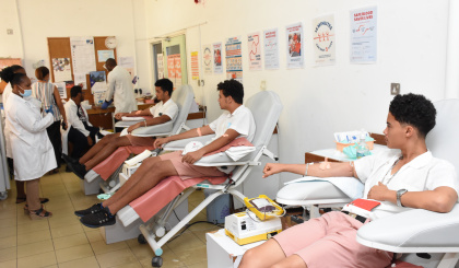 NIHSS partners with parents and friends in blood donation campaign