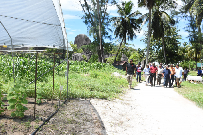 President Wavel Ramkalawan’s working visit to La Digue