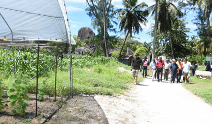 President Wavel Ramkalawan’s working visit to La Digue