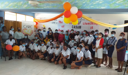 CARE launches student action movement at Anse Royale secondary school