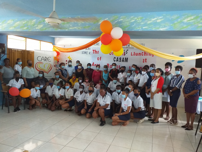 CARE launches student action movement at Anse Royale secondary school