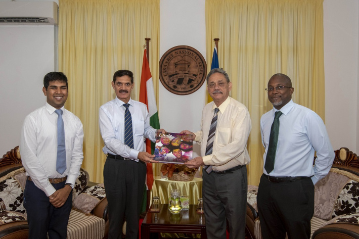 Indian HC pays courtesy call on Speaker of the National Assembly