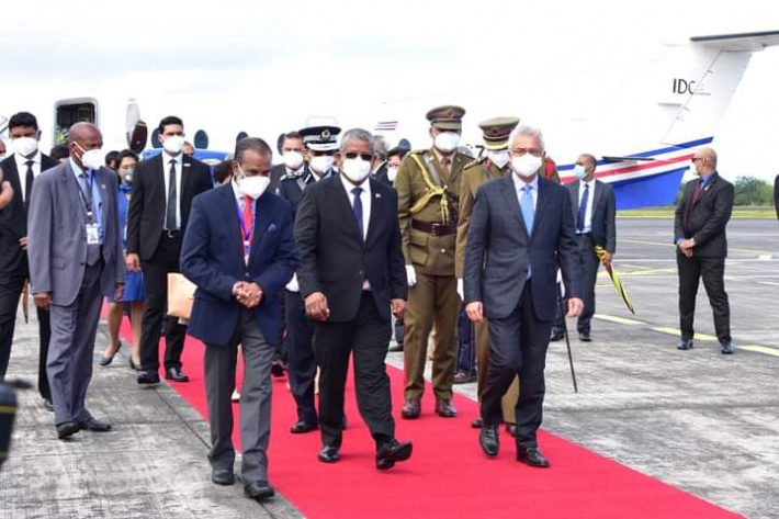 First state visit for President Wavel Ramkalawan to Mauritius