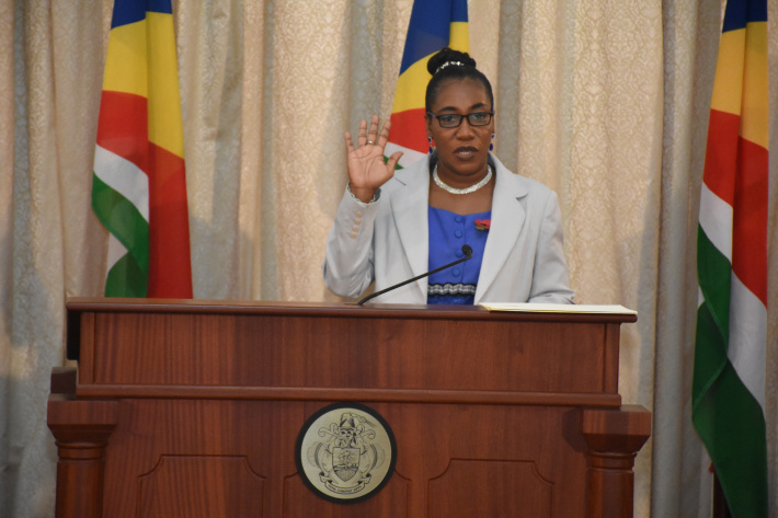 Getting to know our ministers … Marie-Celine Zialor, Minister for Youth, Sports & Family