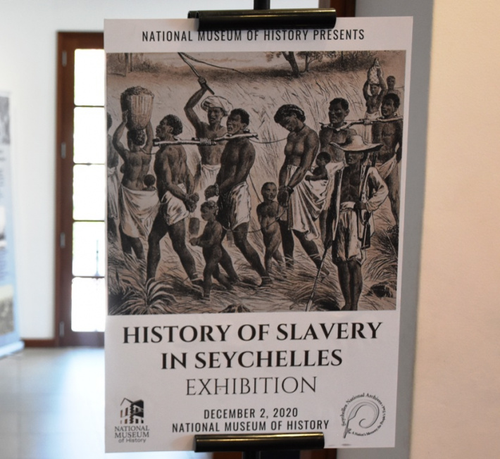 Exhibition showcases history of slavery in Seychelles