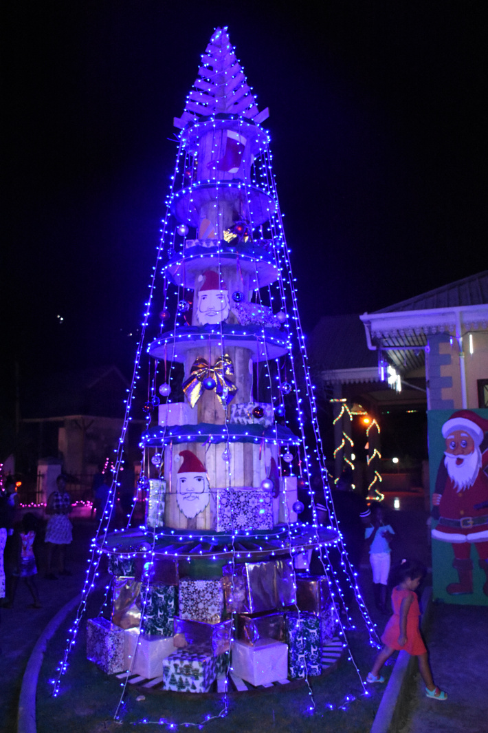 Ready? Set? Sparkle! Anse Etoile district lights up ahead of Christmas