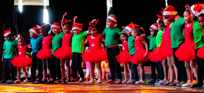 Astonishing Christmas show at Trotters Stop pre-primary school