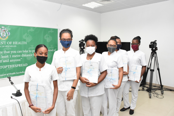 Six new registered nurses join profession