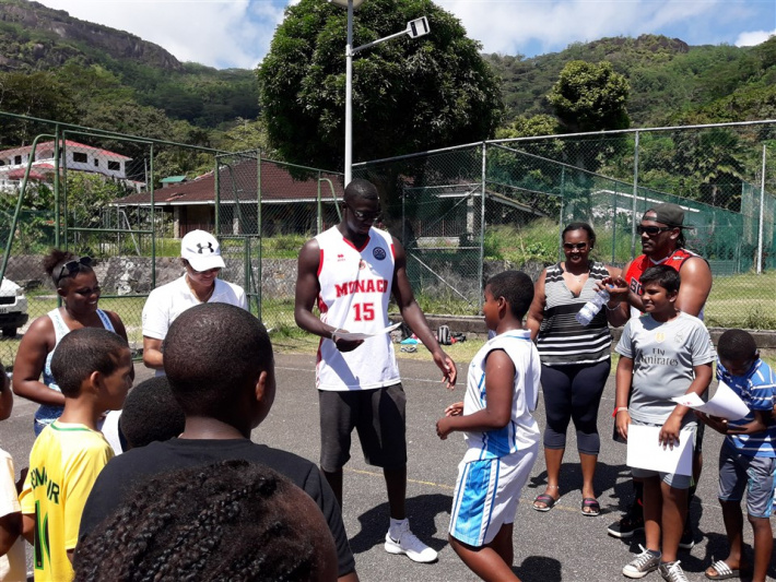 Abdel Sylla aims to transform basketball in his native Seychelles