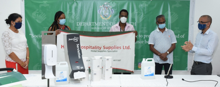 Health department receives donations from Anglican diocese and HSL