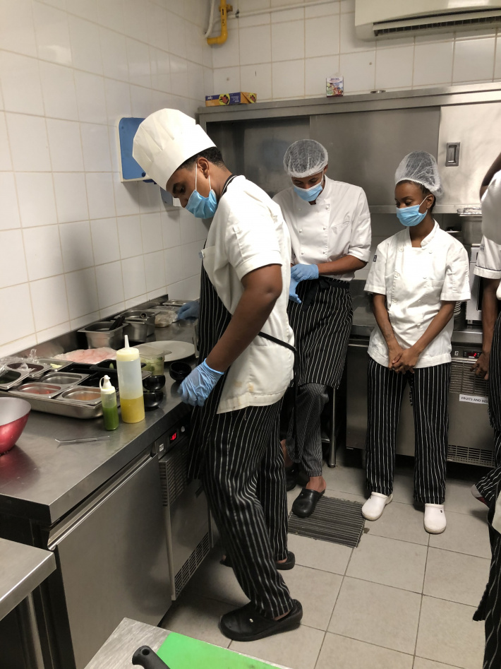 STA students experience ‘Hospitality Bootcamp’ at Hilton Seychelles Labriz Resort & Spa