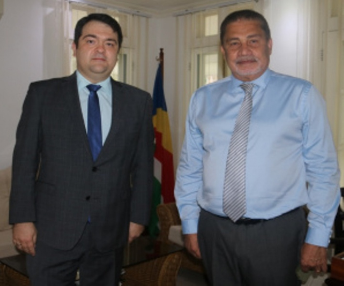 Russian Ambassador pays courtesy call on Foreign Affairs and Tourism minister