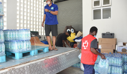 Eau Val Riche and Quench Distribution join RCSS in the national immunisation campaign