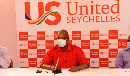 Konferans lapres parti United Seychelles