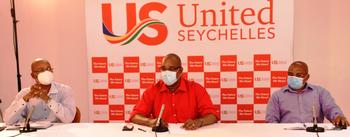 Konferans lapres parti United Seychelles