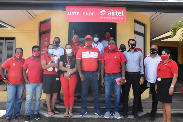 Airtel opens 6 new branches across Mahé