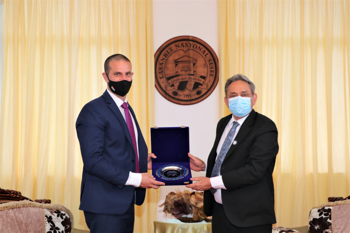 Newly accredited Hungarian ambassador pays courtesy call on National Assembly speaker