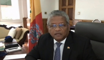 President Ramkalawan addresses the RENEWPAC virtual conference – ‘Europe & Africa: Rebuilding the Future’