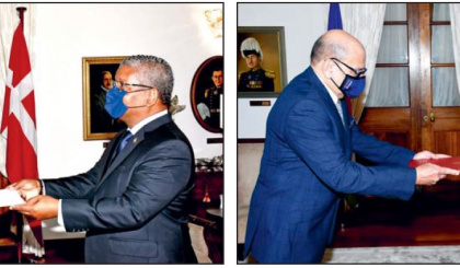 New Danish ambassador, Sri Lankan HC accredited