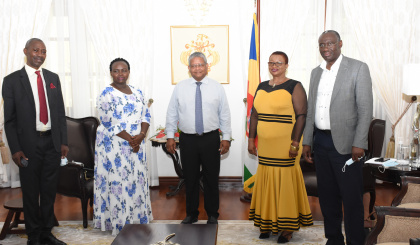 Ugandan parliament seeks Seychelles’s support for vice-chair on PAN African Parliament