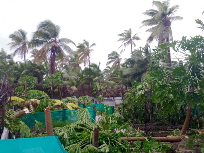 Outer islands hit by cyclone Jobo