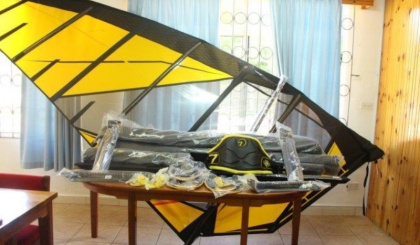 Olympic Solidarity     Yachting association receives windsurfing equipment from Socga