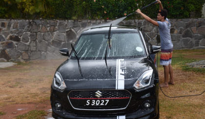 Car wash no longer a hassle with Alpha’s Mobile Car Wash Service
