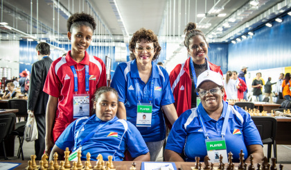 Bernardette Contoret is Seychelles’ first online chess arbiter