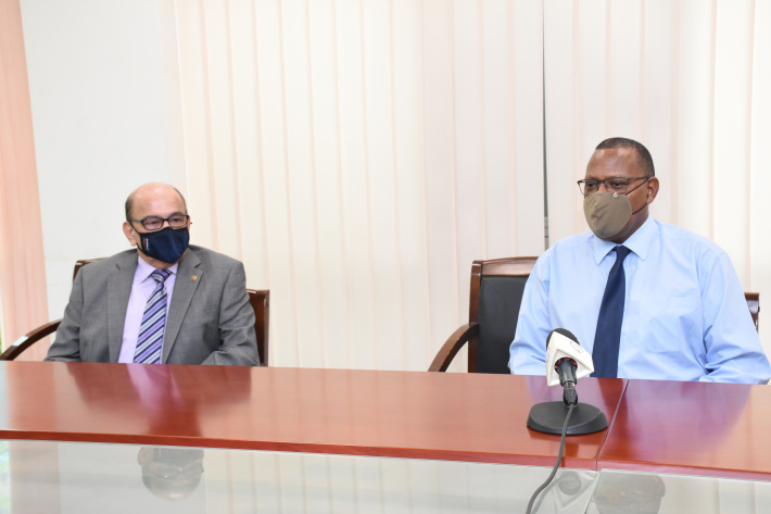 Minister Derjacques holds discussions with Georgian and Sri Lankan diplomats