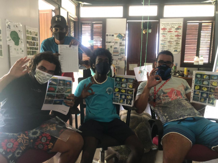 World Oceans Day     ICS team conducts fish identification training with Hilton staff on Silhouette